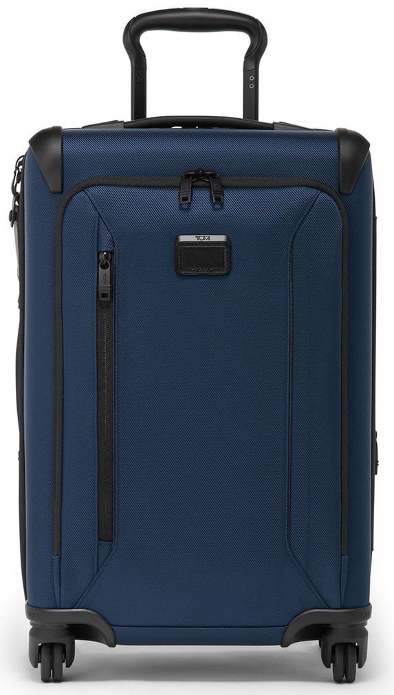 TUMI Aerotour International Expandable 4 Wheeled Carry-On in Navy