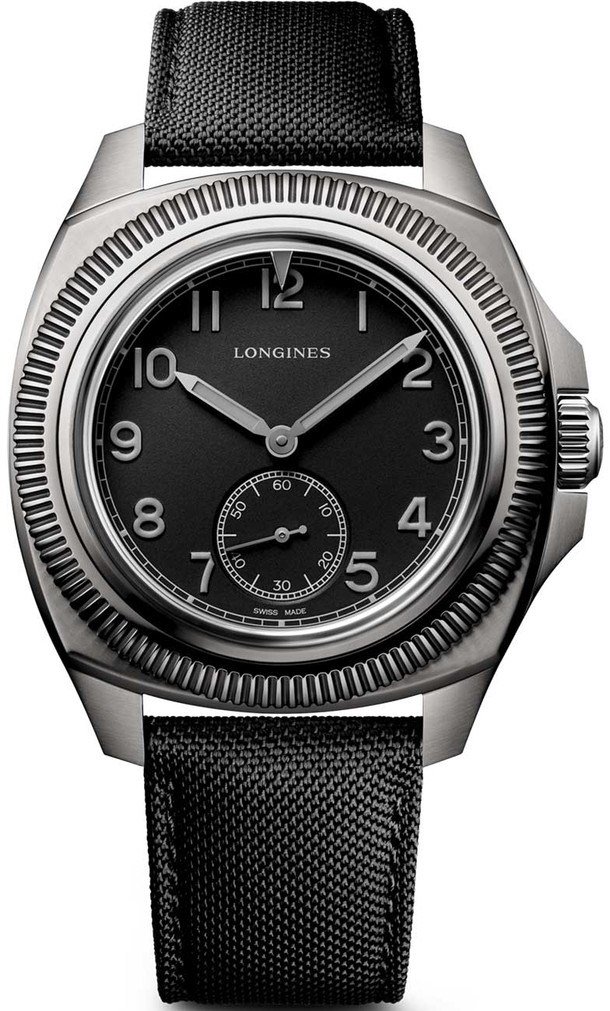 Longines Pilot Majetek Watch Pioneer Edition 43mm with Black Dial