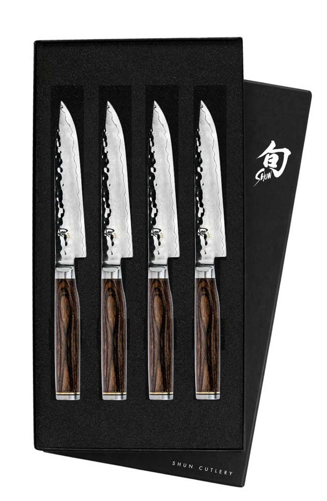 Shun Premier 4-Piece Steak Knife Set