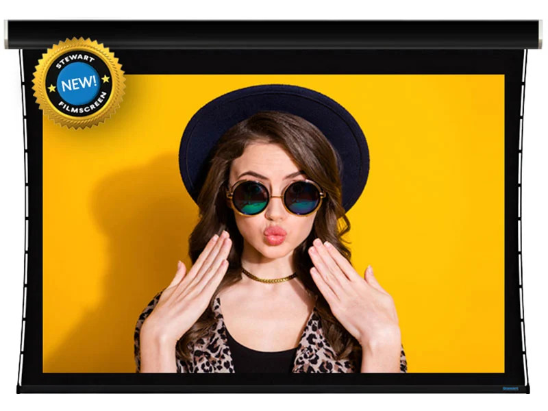 Stewart Filmscreen Projector Screen Luxus GrayMatte 70 0.7 Gain 169 Ratio 110-Inch