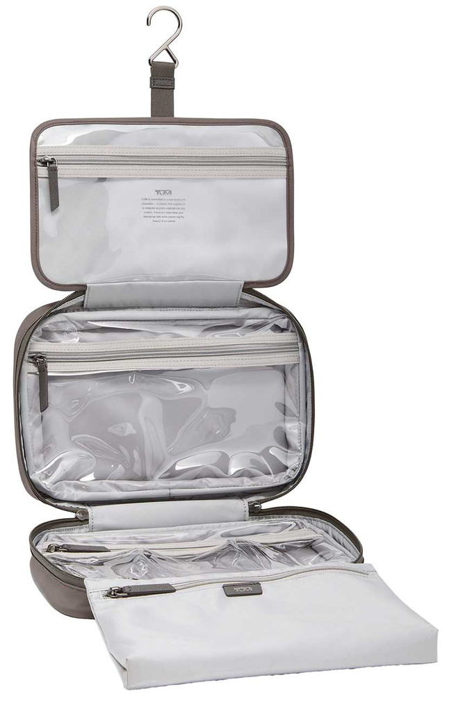 TUMI Voyageur Madeline Cosmetic Bag in Mink