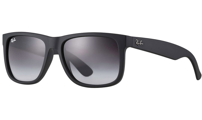 Ray-Ban RB4165 Justin Classic Black And Polarized Grey Sunglasses, 55mm