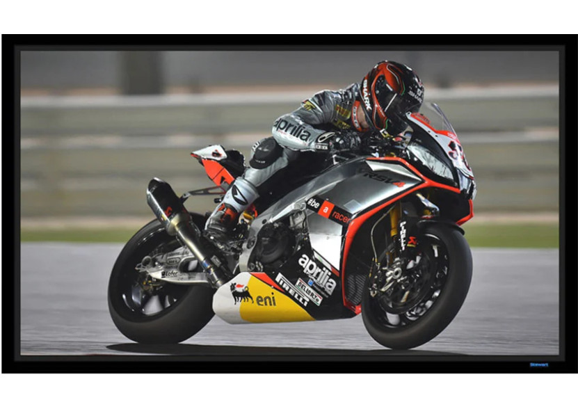 Stewart Filmscreen WallScreen Deluxe Projector Screen Harmony G3 0.7 Gain 169 Ratio 120-Inch