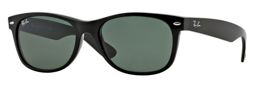 Ray-Ban RB2132 Wayfarer Black Sunglasses, 55mm