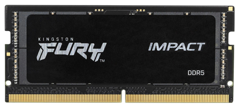 Kingston FURY Impact 64GB DDR5 SODIMM Laptop Memory Kit 2 x 32GB