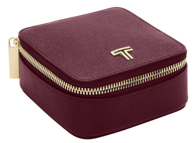 TUMI Belden Jewelry Case in Wine