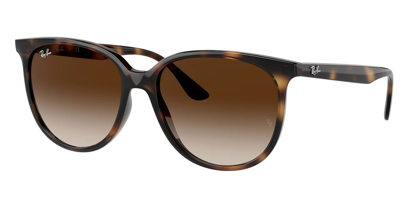 Ray-Ban Sunglasses 54mm in Havana with Gradient Brown Lenses