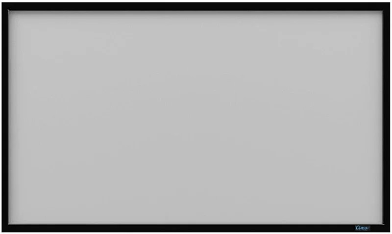 Stewart Filmscreen Cima Tiburon 110 Gray Fixed Frame Screen