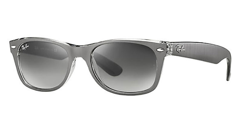 Ray-Ban RB2132 Wayfarer Matte Gunmetal Sunglasses, 55mm