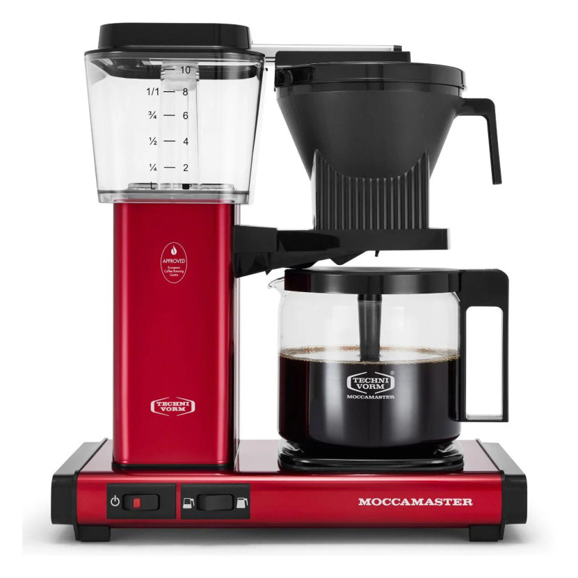 Technivorm Moccamaster KBGV Select 10-Cup Candy Apple Red Coffee Maker