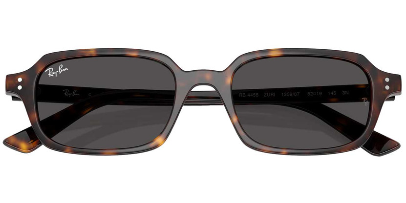 Ray-Ban Zuri Sunglasses 49mm in Polished Havana with Dark Grey Lenses