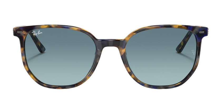 Ray-Ban Elliot Sunglasses 52mm in Yellow and Blue Havana with Blue Gradient Lenses