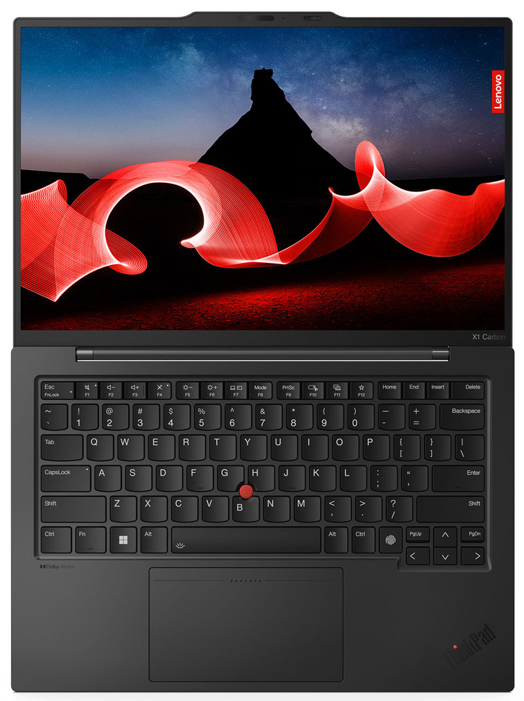 Lenovo ThinkPad X1 Carbon Gen 12 Laptop 14-Inch Touchscreen Intel Core Ultra 7 155H 32GB RAM 1TB SSD in Black