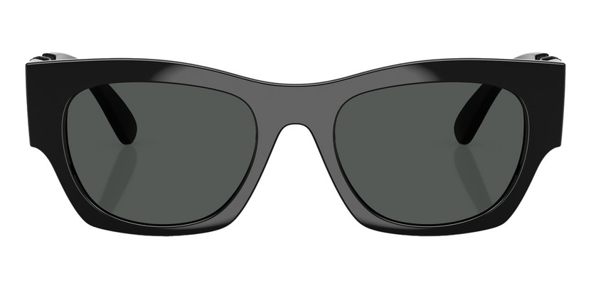 Versace Sunglasses 52mm in Black with Dark Grey Lenses