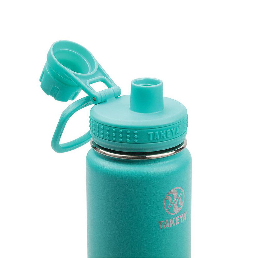 Takeya 24 Oz Teal Actives Insulated Water Bottle