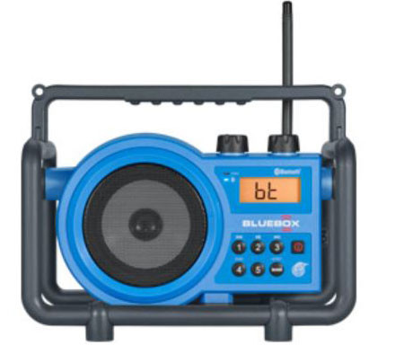 Sangean Aux-in Ultra Rugged Digital Tuning Receiver BlueBox
