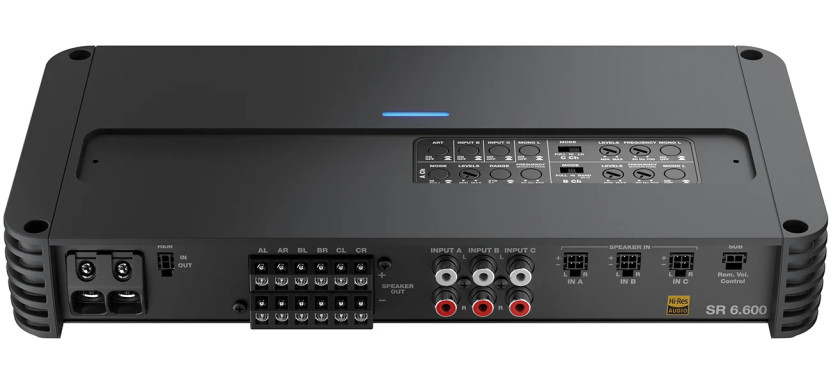 Audison SR 6.600 Amplifier D-Class 1120W 6-Channel