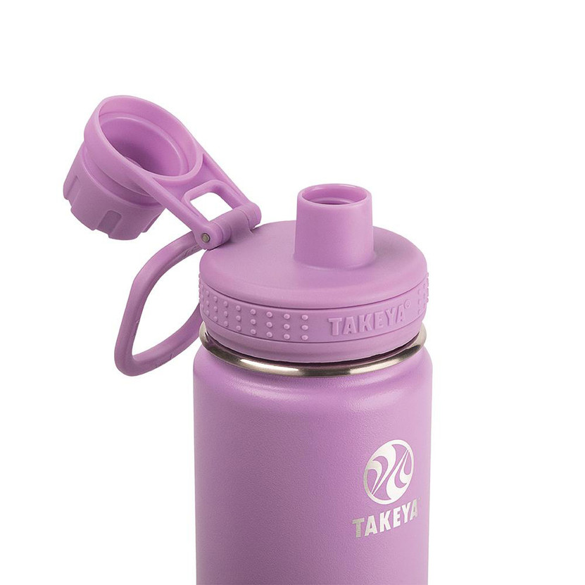 Takeya 18 Oz Lilac Actives Insulated Water Bottle