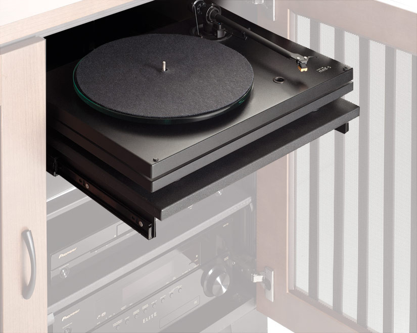 Salamander Designs Black Heavy Duty Pull-Out Shelf