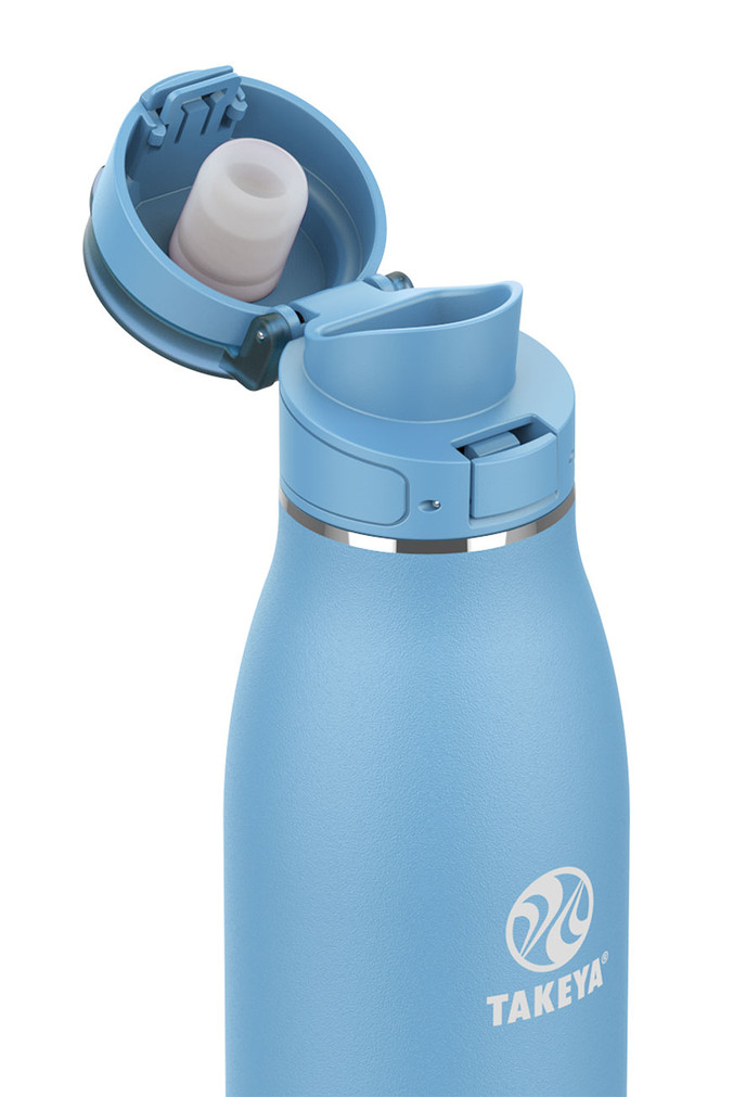 Takeya 17 Oz Bluestone Traveler Insulated Water Bottle