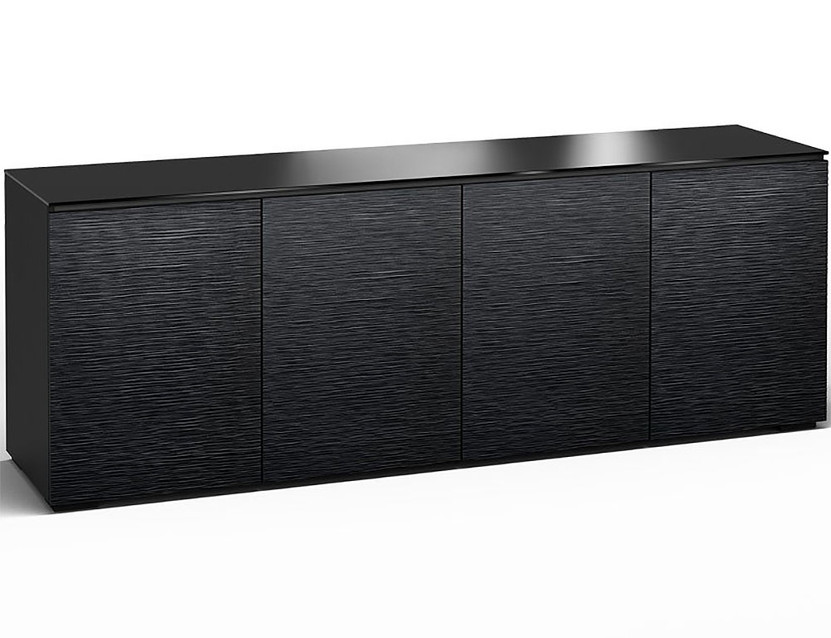 Salamander Designs Chameleon Collection Chicago 347 Black Oak AV Cabinet
