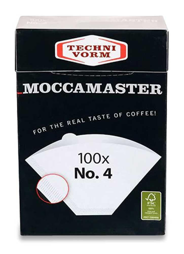 Technivorm 4 White Paper Coffee Filters 100-Pack