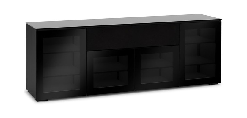 Salamander Designs Chameleon Collection Oslo 345 Black AV Cabinet