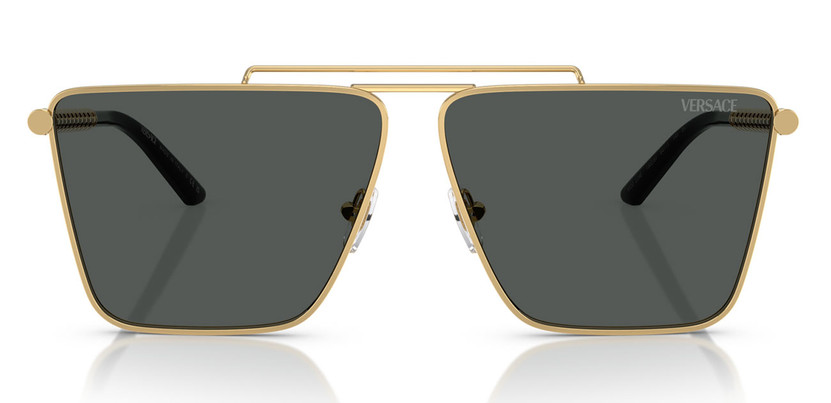 Versace Sunglasses 64mm with Dark Grey Lenses