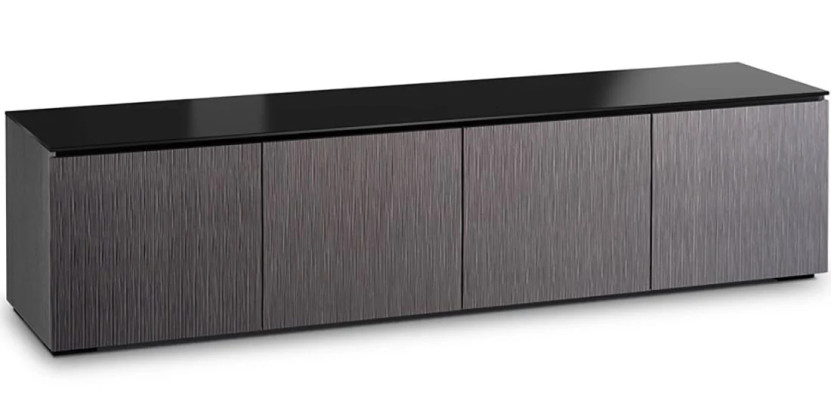Salamander Designs Chameleon Collection Seattle 247 Alpi Gray Oak AV Cabinet