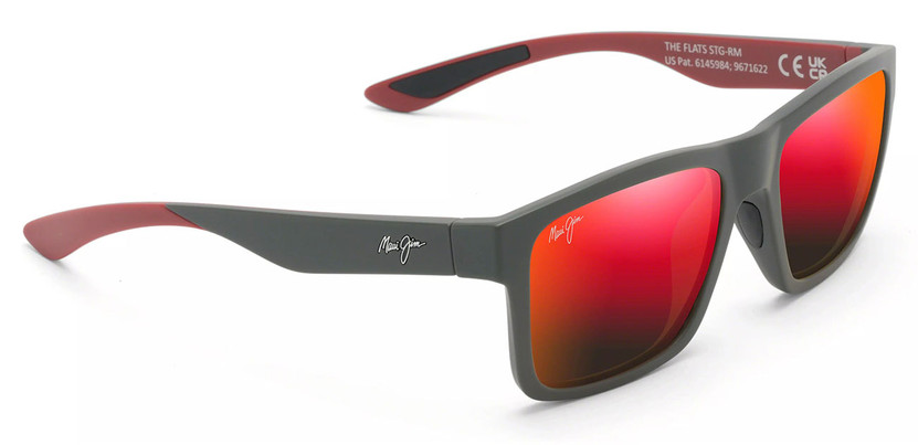 Maui Jim Sunglasses The Flats 57mm with Polarized Hawaii Lava Lenses