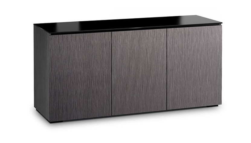 Salamander Designs Chameleon Collection Seattle 337 Alpi Gray Oak AV Cabinet