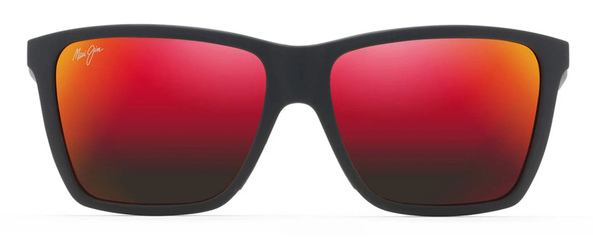 Maui Jim Cruzem Polarized Sunglasses, Matte Black Frames, 57mm