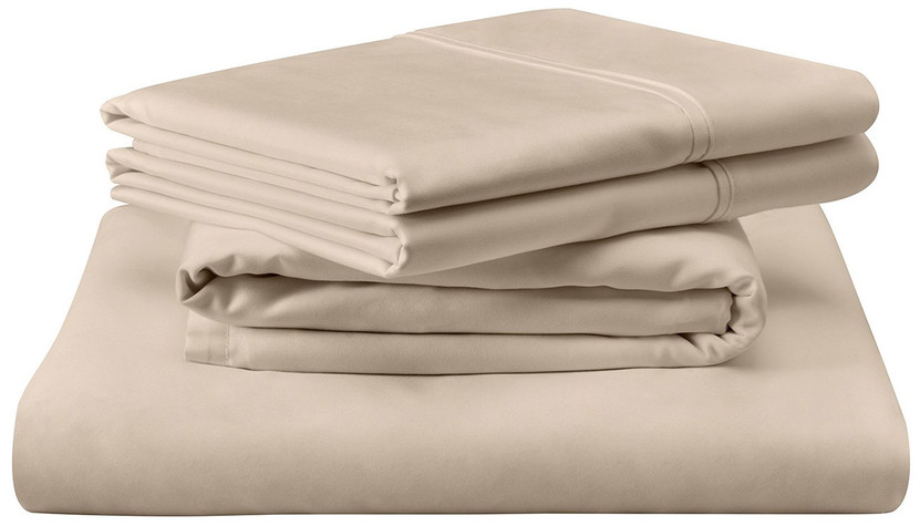 Tempur-Pedic TEMPUR-Luxe Egyptian Cotton Sandstone King Sheet Set