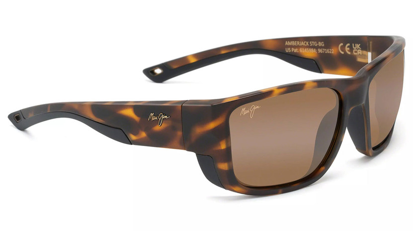Maui Jim Sunglasses Amberjack 60mm with Polarized HCL Bronze Lenses