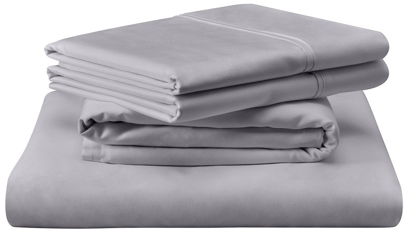Tempur-Pedic TEMPUR-Luxe Egyptian Cotton Cool Gray Full Sheet Set