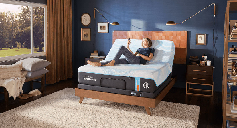 Tempur-Pedic TEMPUR-Ergo Twin XL Smart Base with Sleeptracker-AI