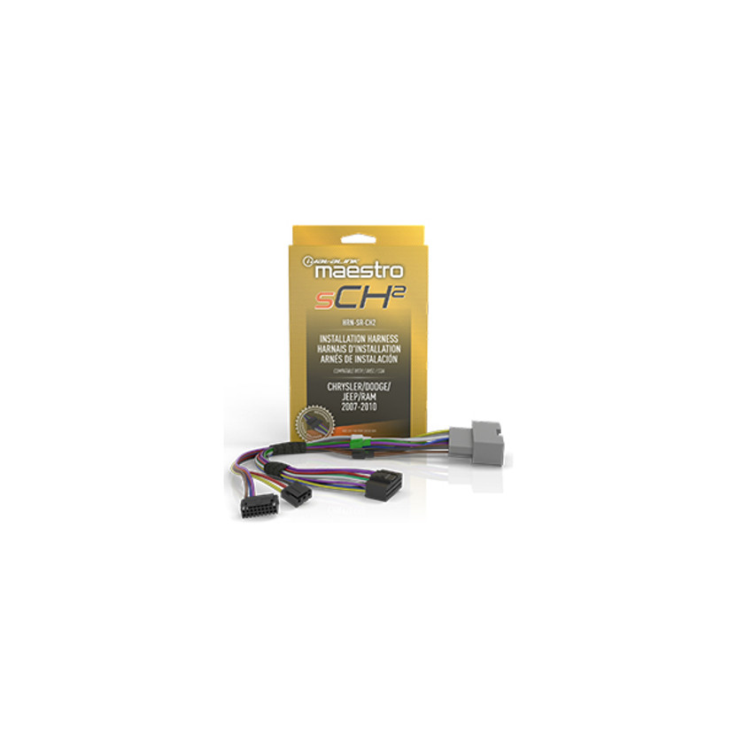 iDatalink Maestro sCH2 Radio Replacement T-Harness for Select 2004-2010 Chrysler, Jeep, and Dodge Models