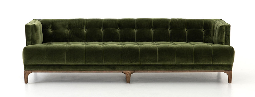 Four Hands Kensington Collection Dylan Sapphire Olive Sofa