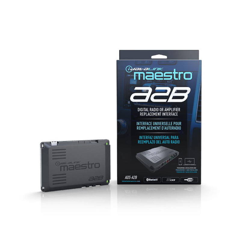 iDatalink Maestro Advanced Amplifier Replacement Interface for Vehicles with Digital Audio Using A2B