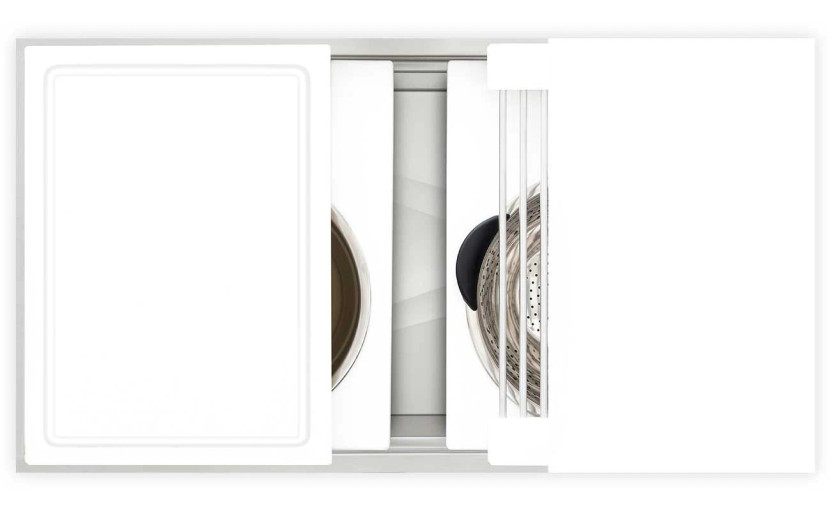 The Galley 36-Inch White Ideal Workstation 3S