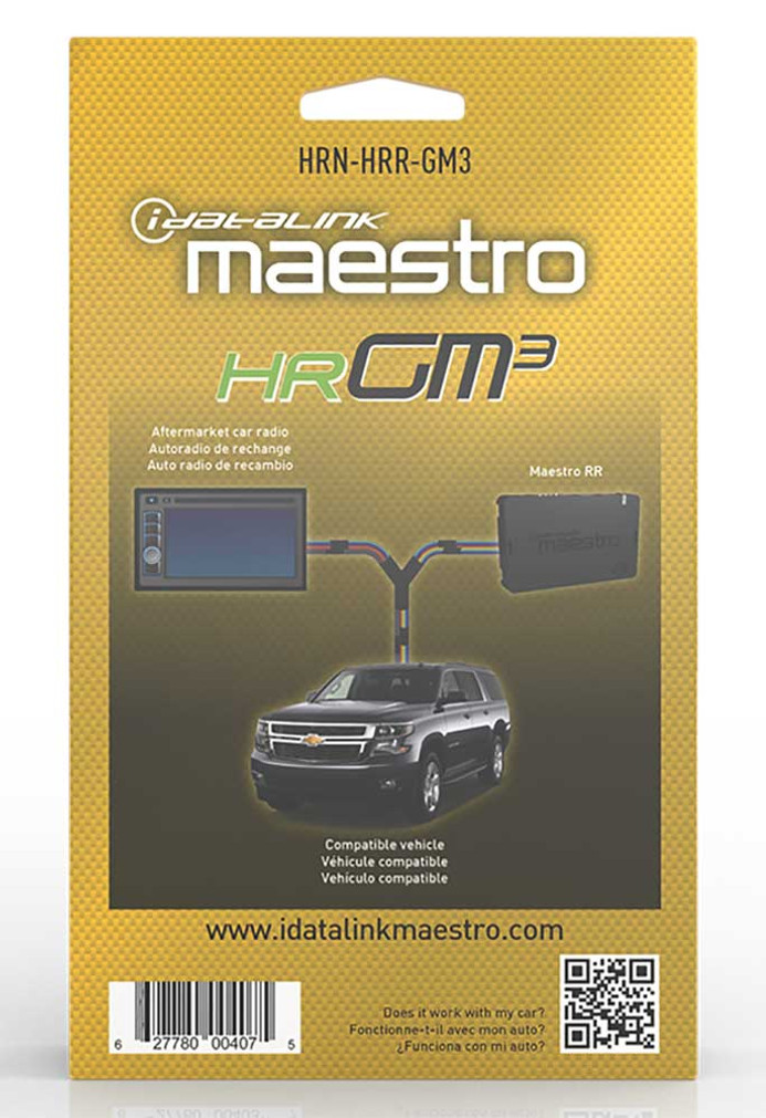 iDatalink Maestro GM3 T-Harness For Select 2014 GM Vehicles with HU Connectors