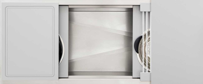 The Galley 48-Inch Grey Ideal Workstation 4S