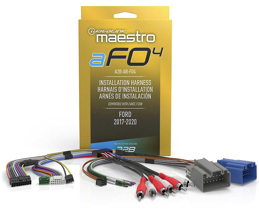 iDatalink Maestro AFO4 Amplifier Bypass Harness for Select Ford Vehicles