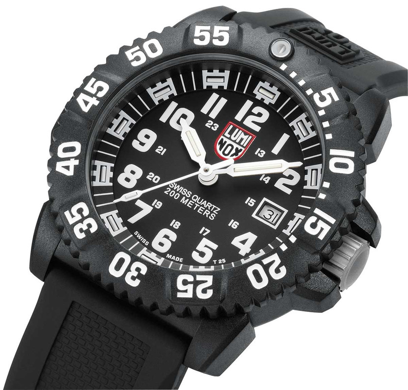 Luminox Navy Seal Colormark 3050 Series Black Mens Watch