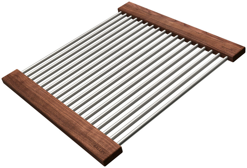 The Galley Dual Tier Drying Rack in American Black Walnut