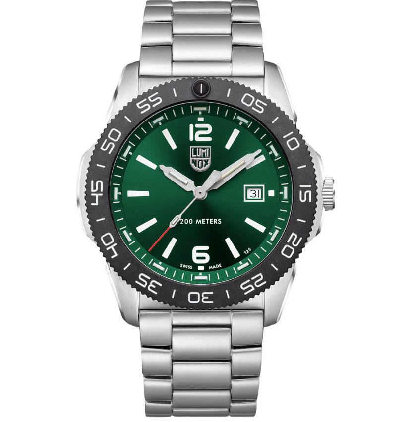 Luminox Sea Series Pacific Diver Quartz Watch, Green Dial, 44mm