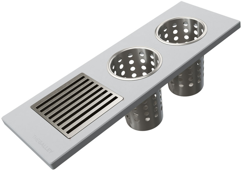 The Galley Gray Upper Tier Utensil Caddy