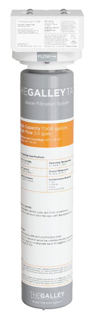 The Galley Ideal Tap Brushed Gold Stainless Steel Kitchen Faucet WFiltration