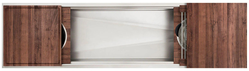 The Galley 72-Inch Ideal Workstation 6S in American Black Walnut