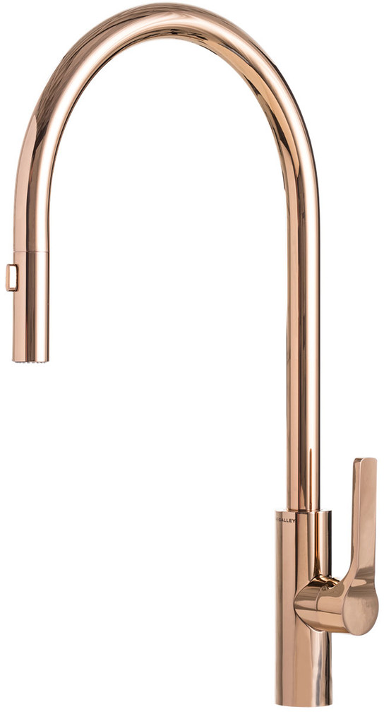 The Galley High Flow Ideal Tap in Rose Gold Stainless Steel
